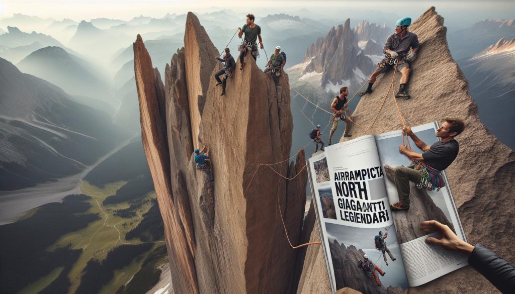 Arrampicata North Face: Giganti Leggendari