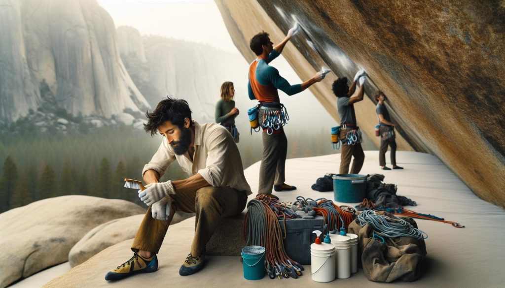 Spazzola Arrampicata: Pulisci e Prepara