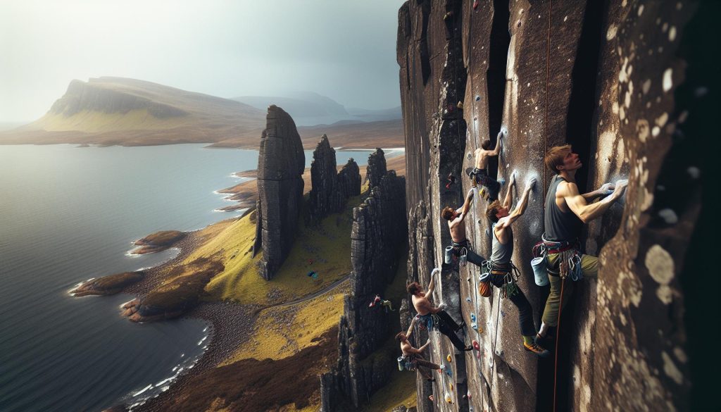 Machaby Arrampicata: Falesie Spettacolari della Scozia