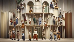 Giochi Arrampicata Bambini Casa: Esercizio Divertente Domestico