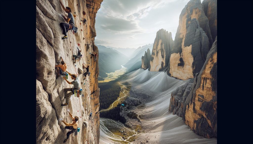 Arrampicata Selva di Val Gardena: Paesaggio Mozzafiato