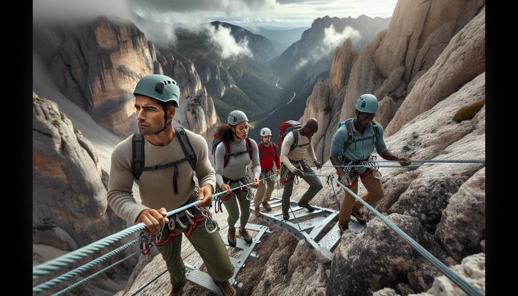 Ferrata Arrampicata: Percorsi Attrezzati