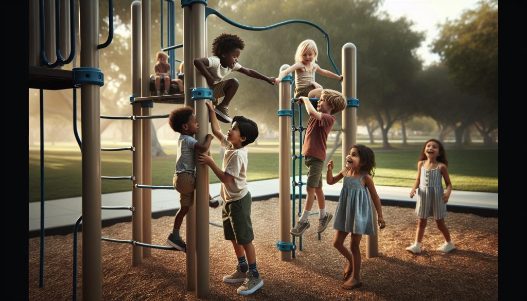 Parco Giochi Arrampicata per Bambini: Divertimento Sicuro
