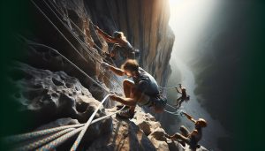 Tipo di Salita in Arrampicata Doppia Corda: Tecnica Avanzata