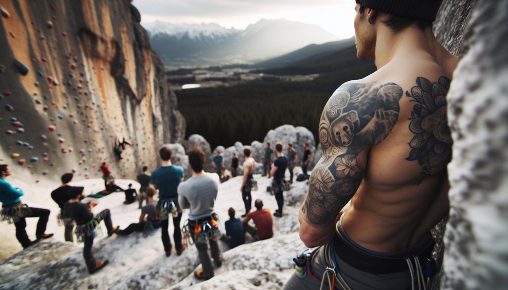 Tatuaggio Arrampicata: Passione Incisa per Sempre
