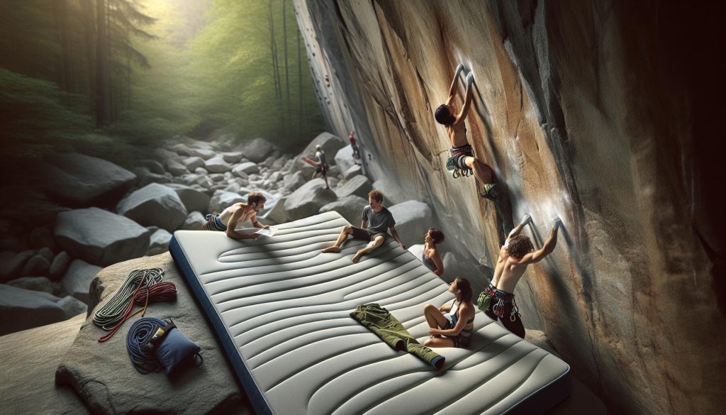 Materasso Arrampicata: Protezione Cuscinata da Cadute