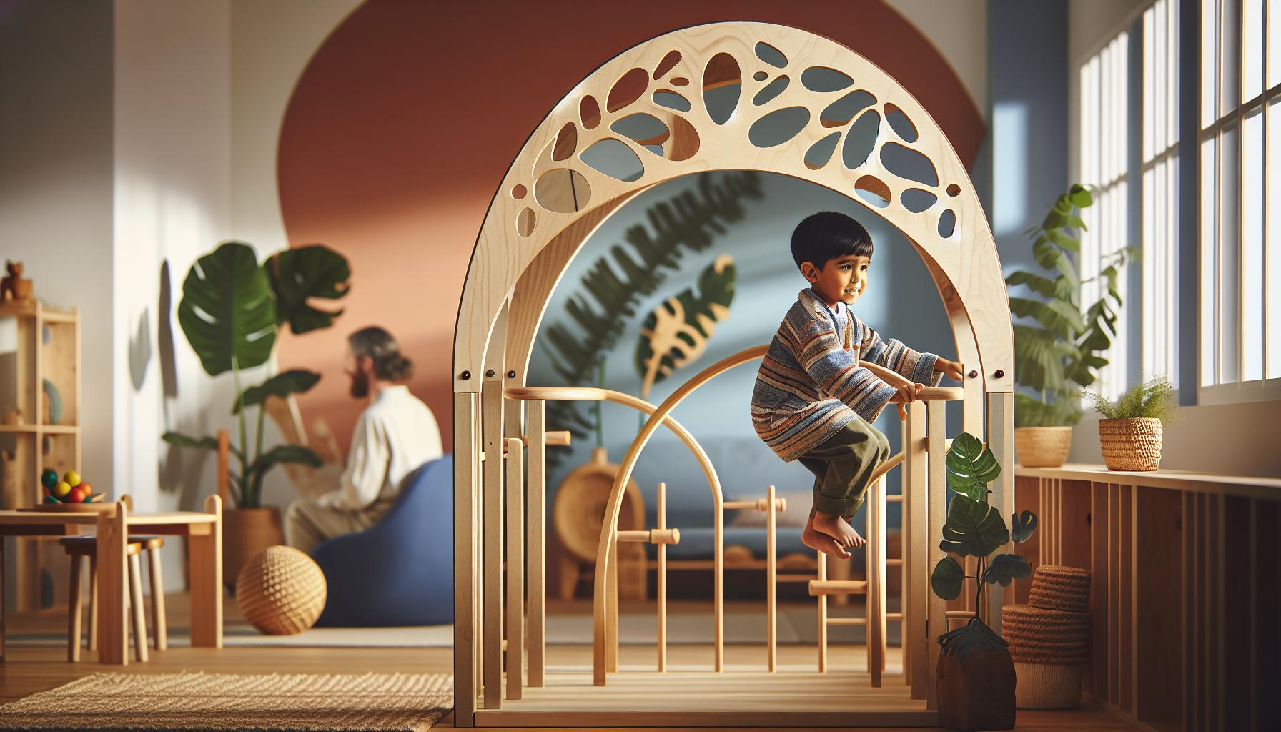 Arco da Arrampicata Montessori: I Benefici per lo Sviluppo Motorio