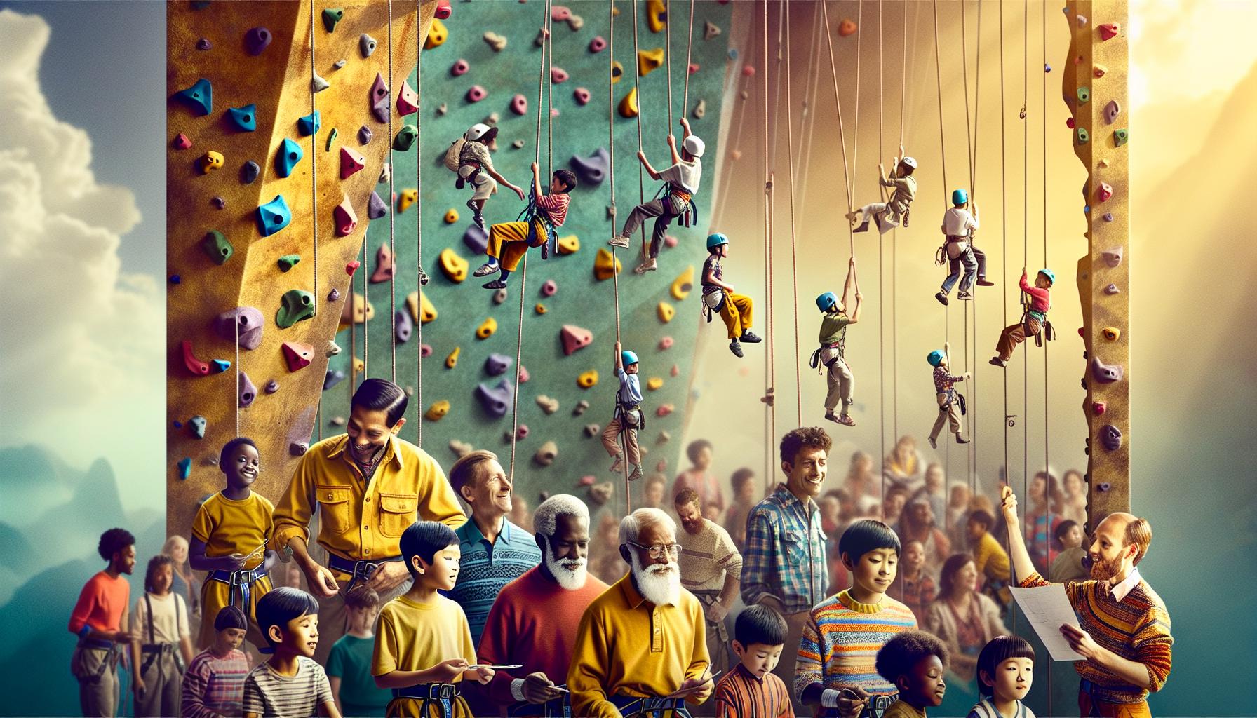 Benefici dell'Arrampicata per i Più Piccoli