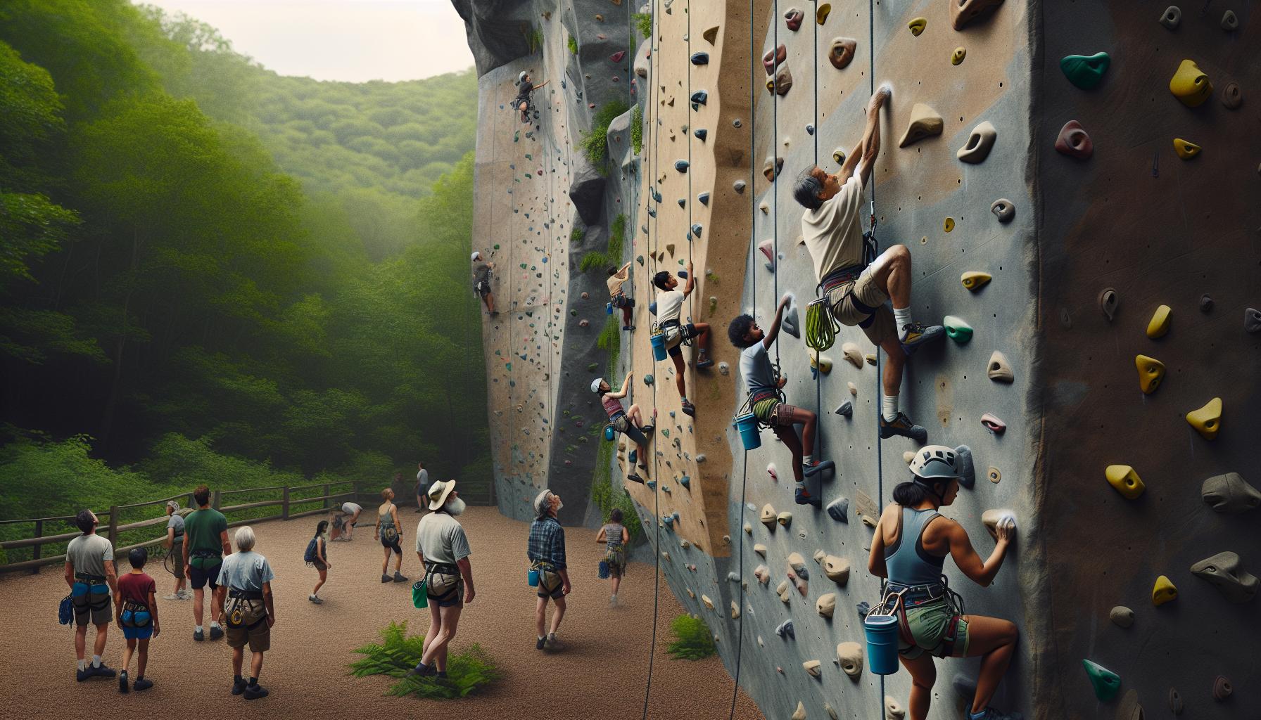 I benefici dell'arrampicata per tutte le età