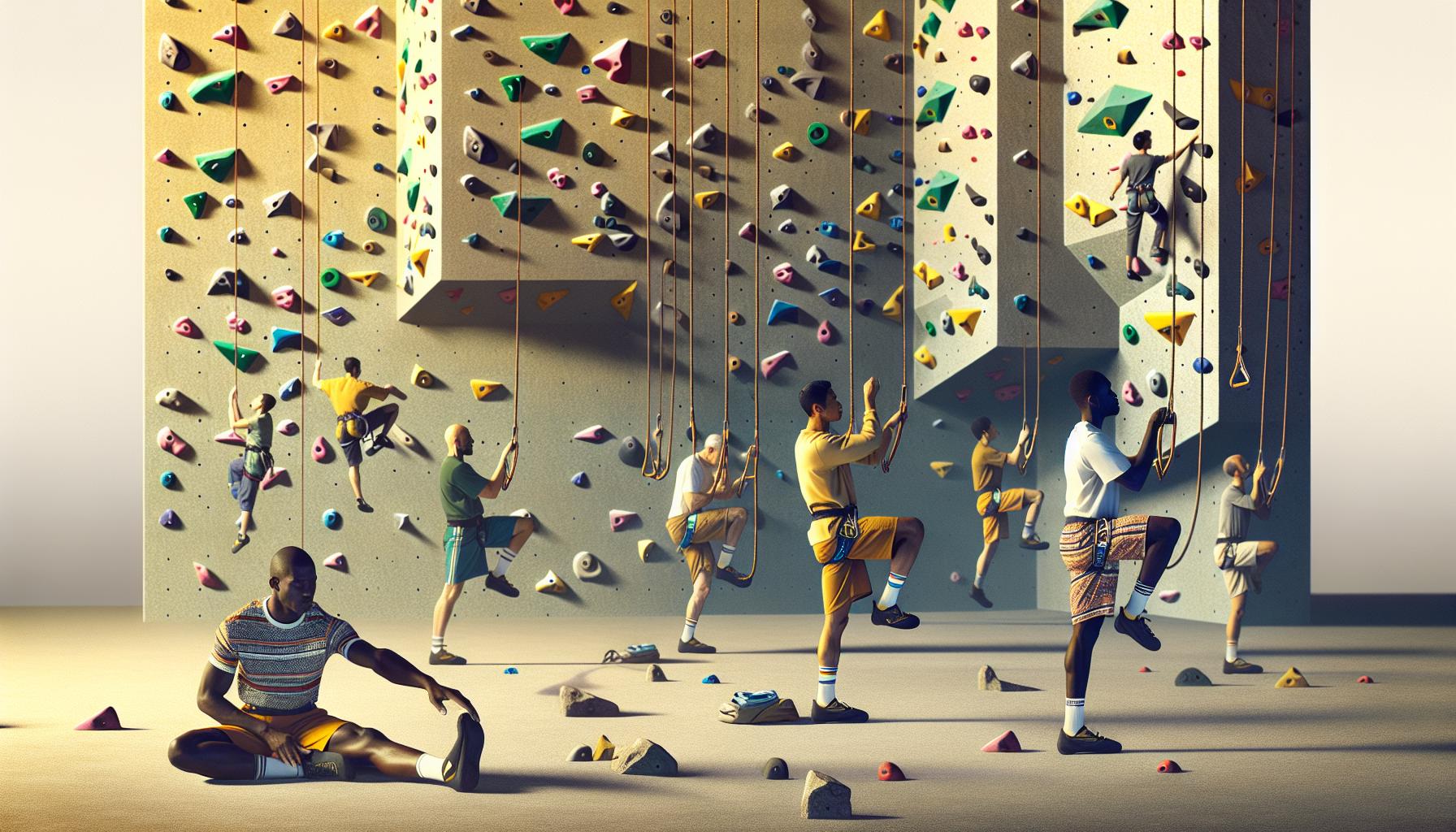 Come l'Arrampicata Favorisce la Postura Corretta