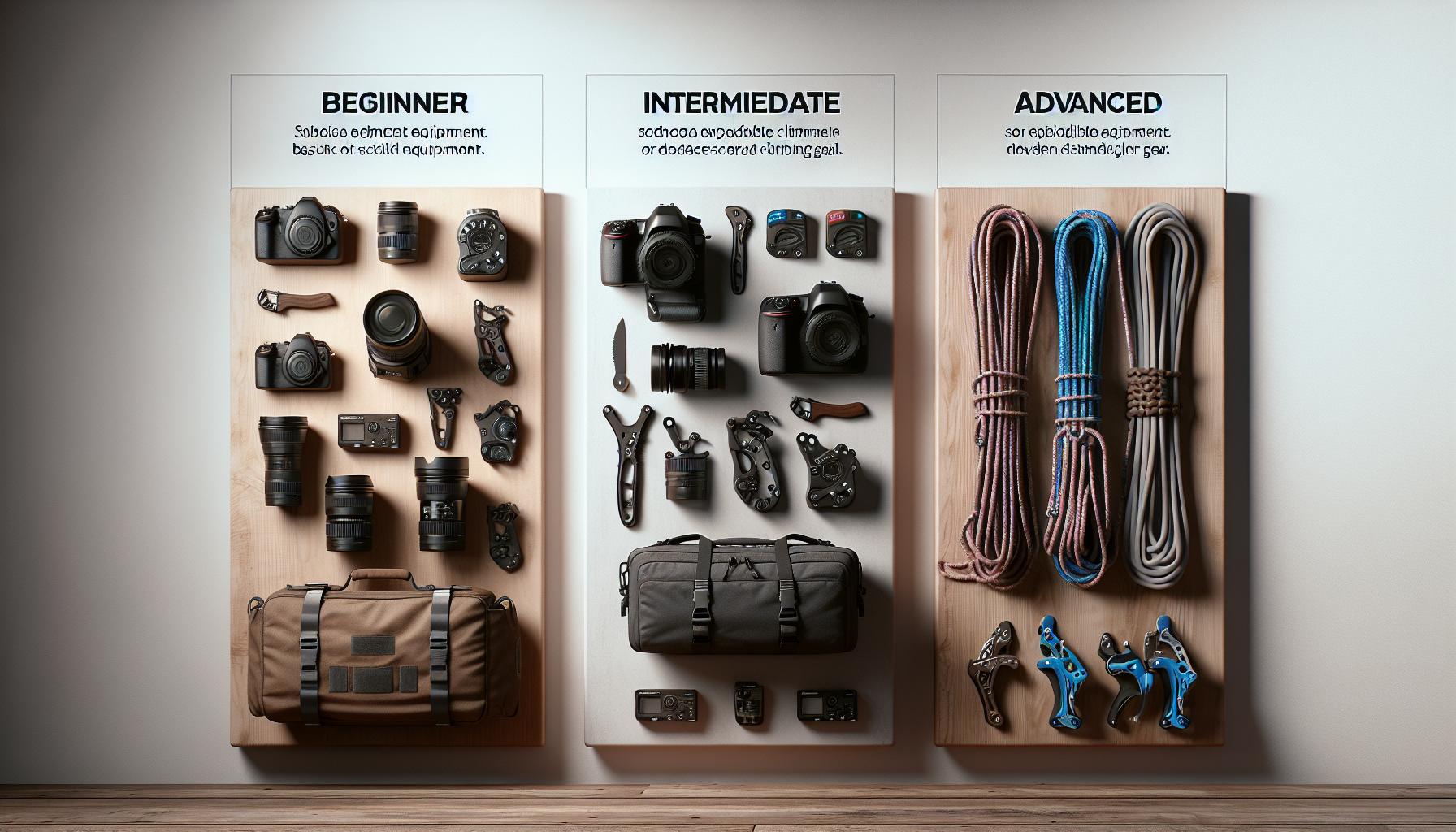 Come Scegliere l'Attrezzatura in Base al Livello di Skill