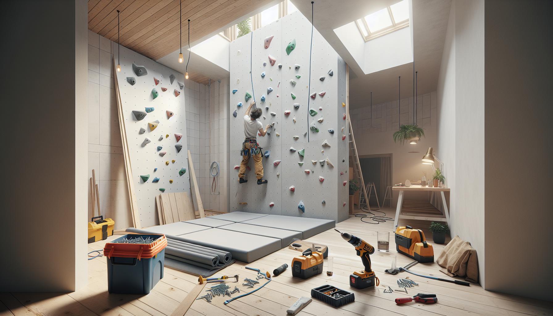 Costi per Costruire una Parete Arrampicata in Casa