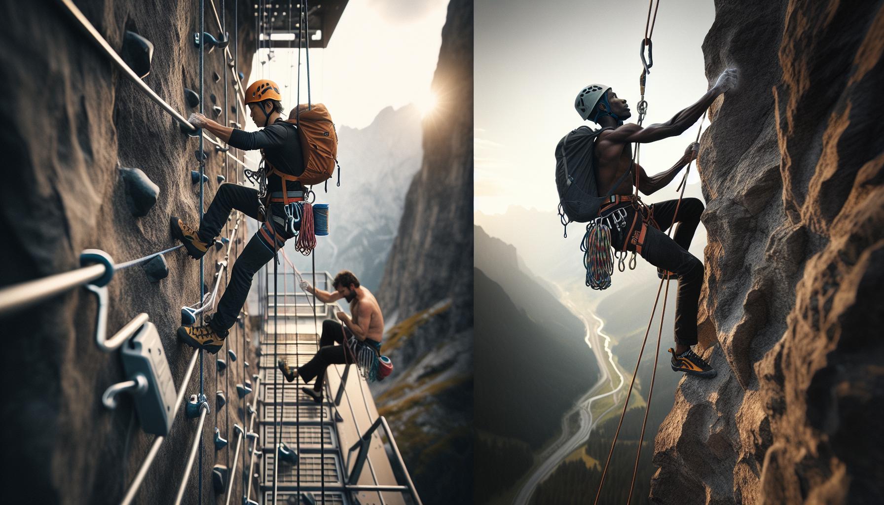 Differenze Fondamentali tra Ferrata e Arrampicata