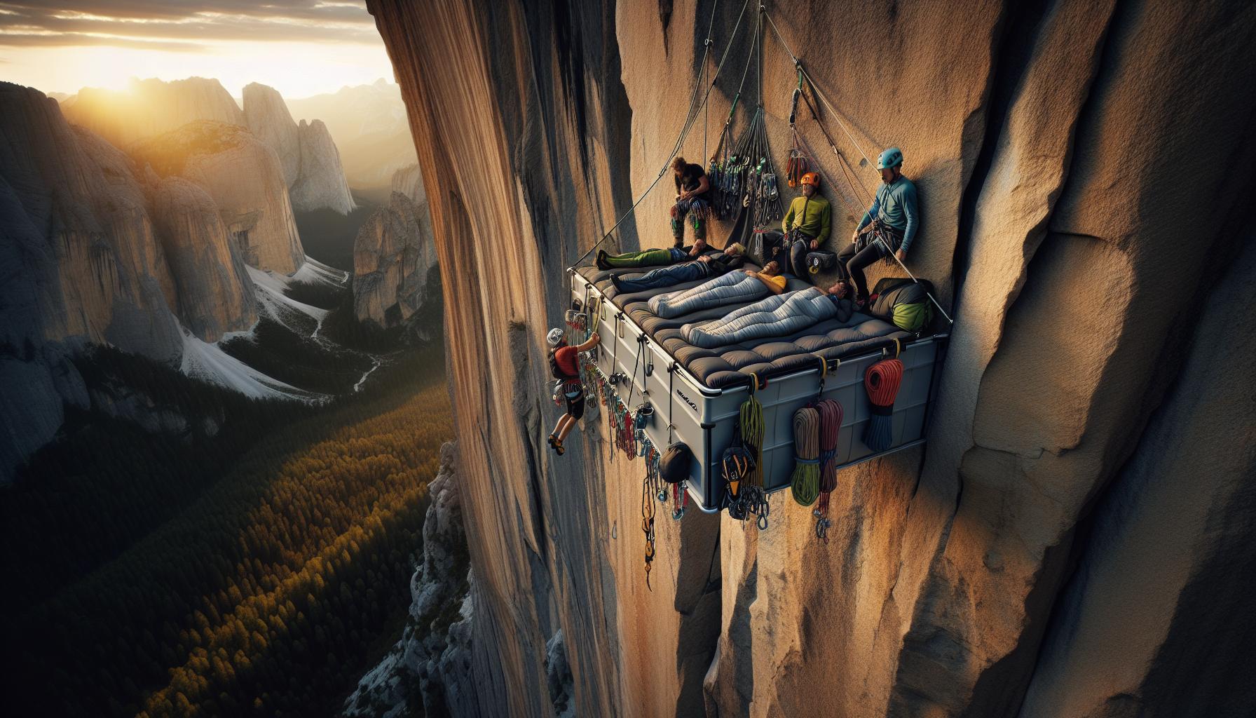 Dormire in Parete Arrampicata: Scegliere il Giusto Bivacco