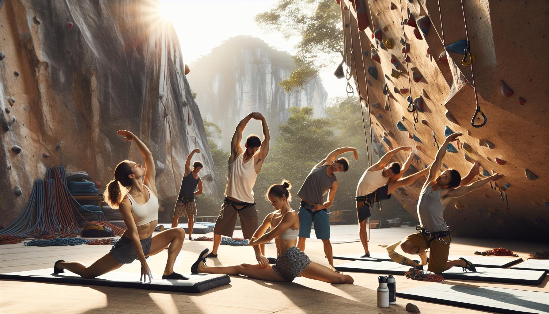 Esercizi di Flessibilità per Arrampicatori