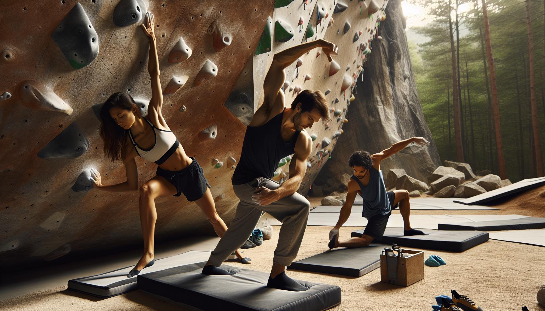 Esercizi di Riscaldamento per Arrampicatori