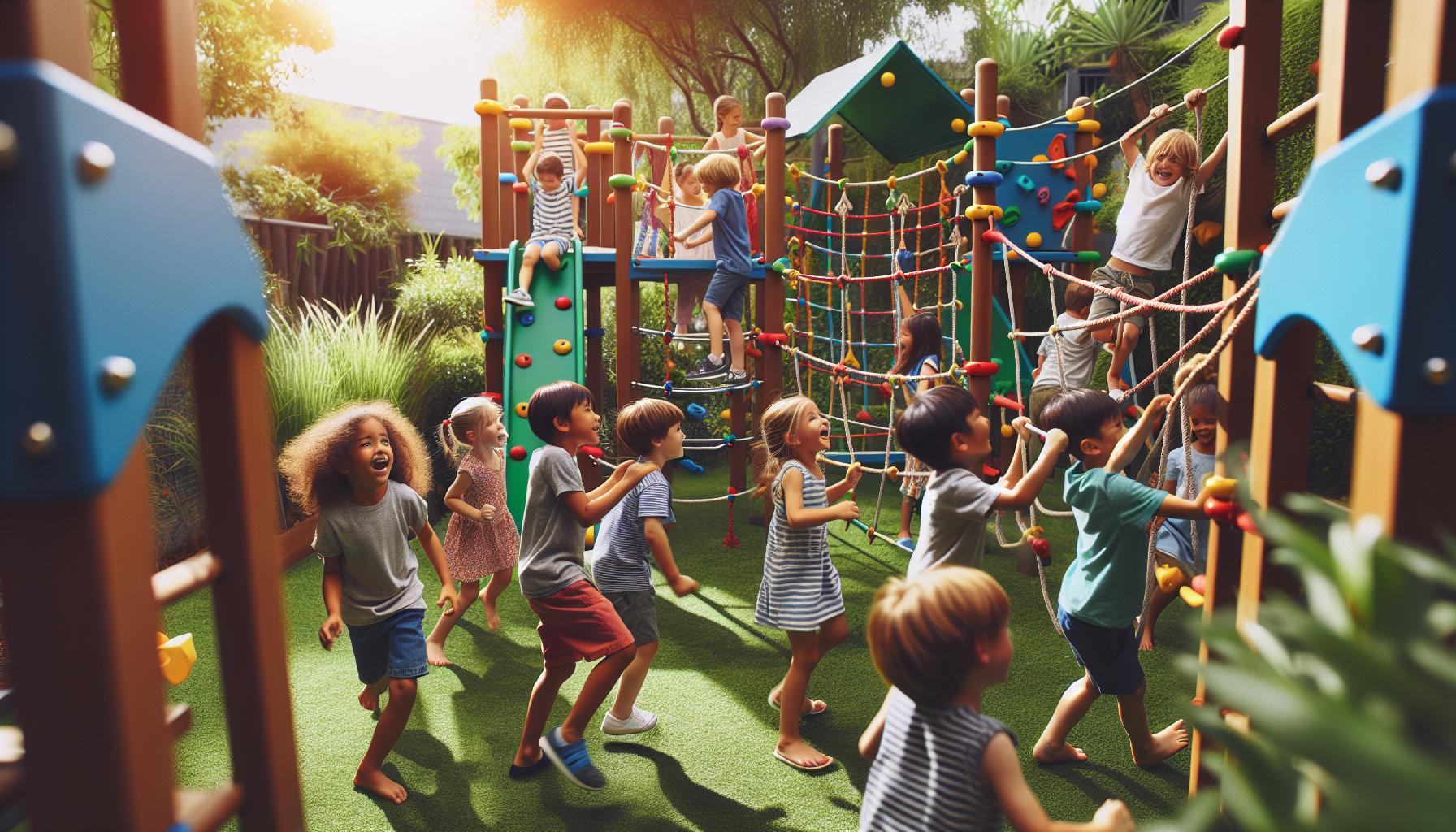 Giochi da Giardino Arrampicata: Introduzione all'Arrampicata per Bambini