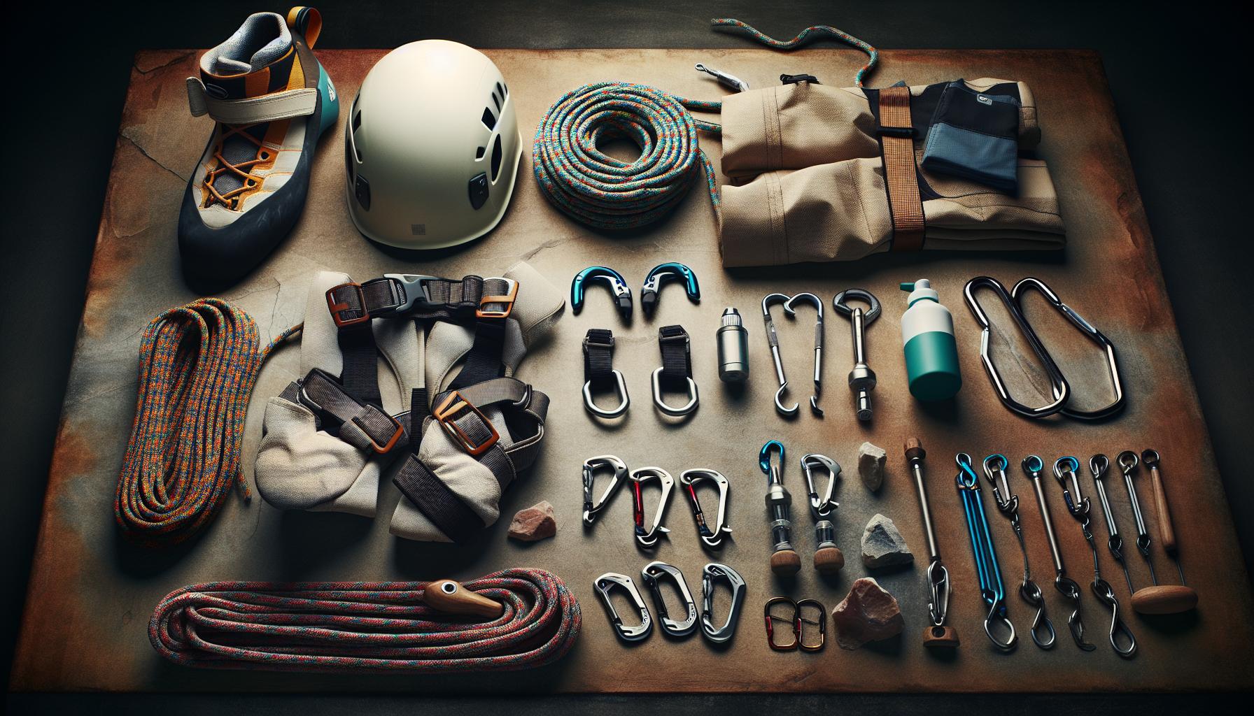 Guida all'Attrezzatura Essenziale per l'Arrampicata