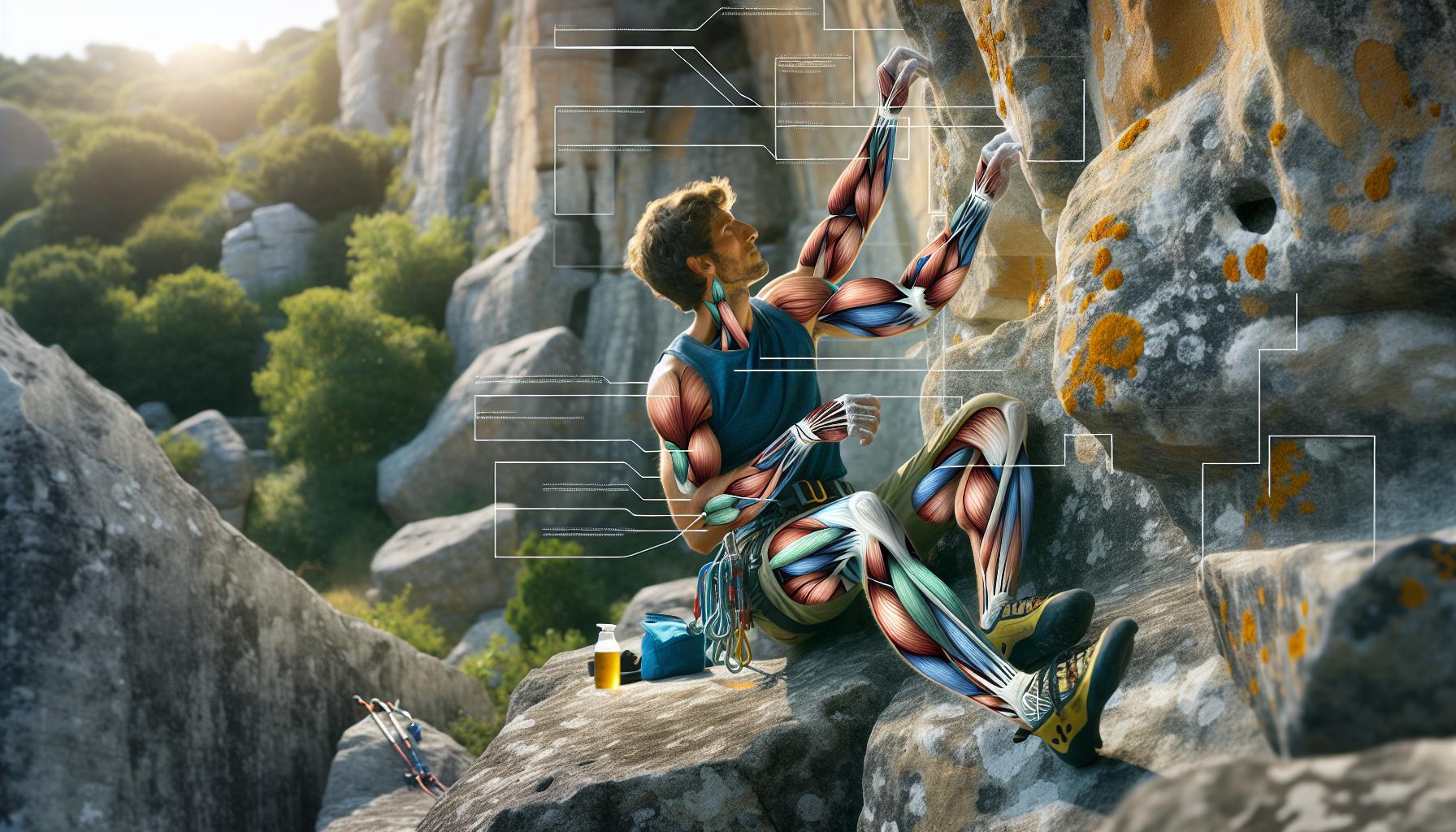 L'Anatomia dei Muscoli per l'Arrampicata