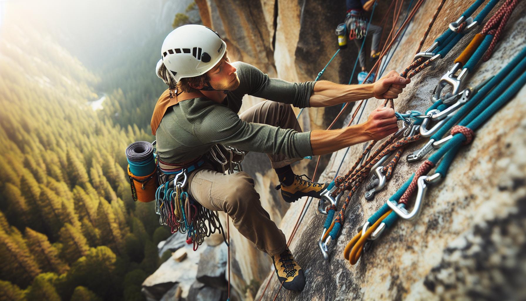 Pratiche di Sicurezza Essenziali per l'Arrampicata
