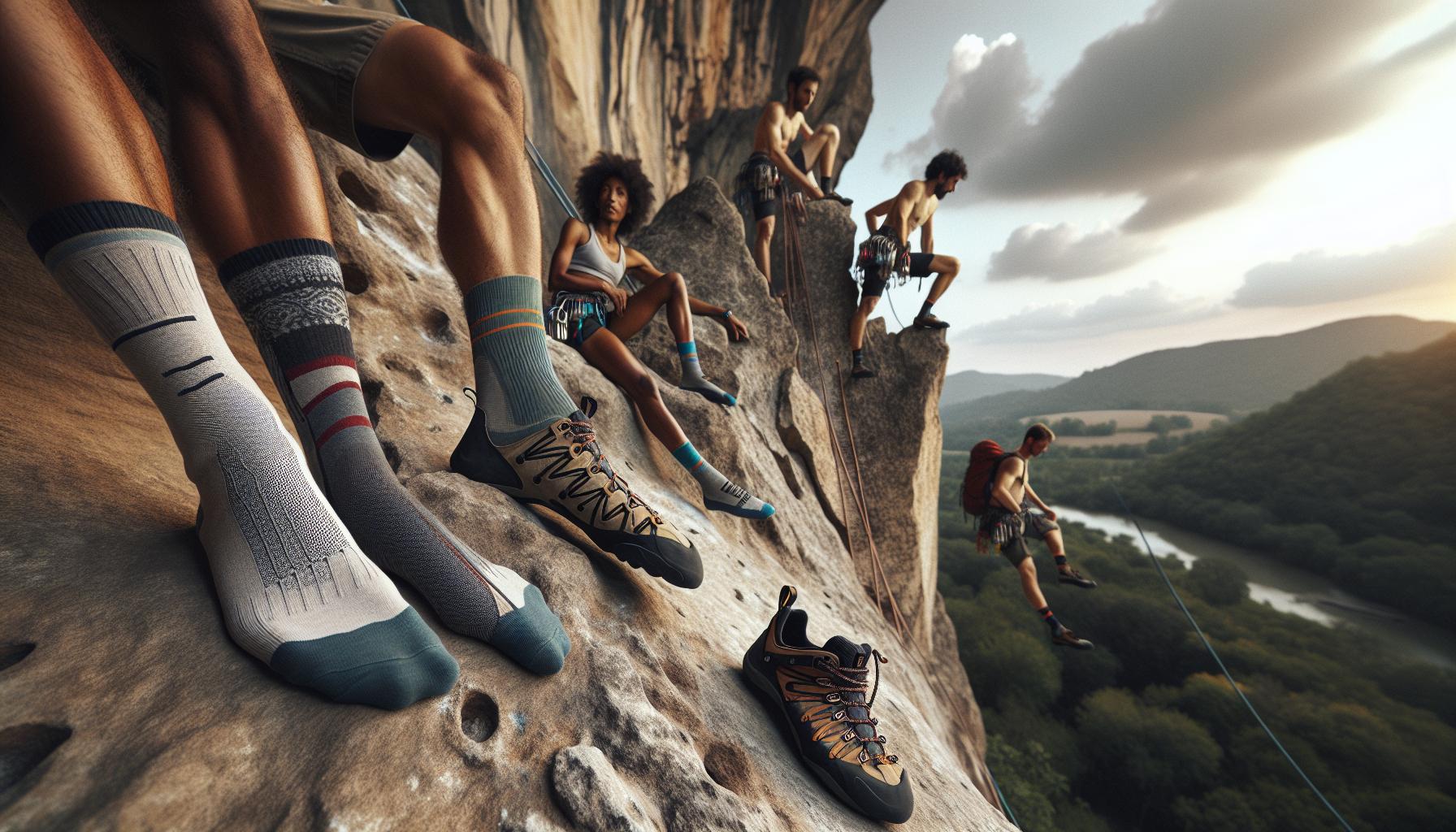 Quando Utilizzare i Calzini per Arrampicata