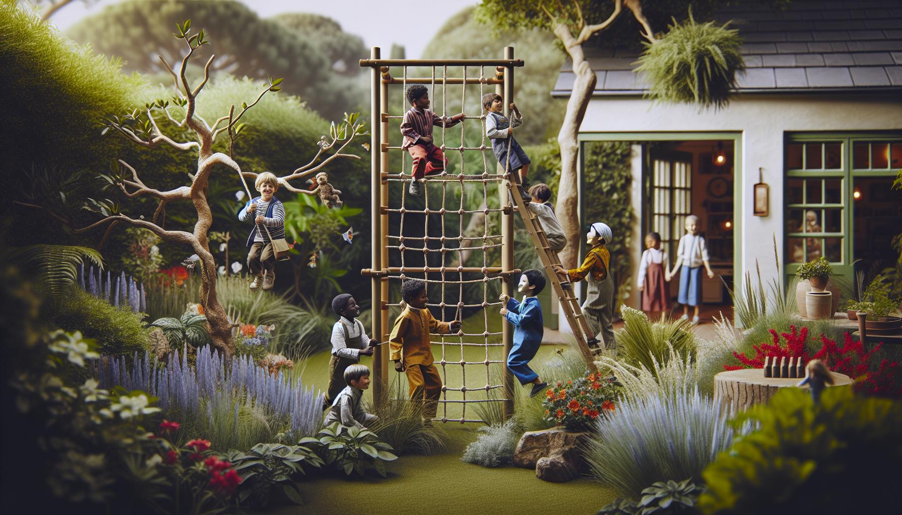 Arrampicata Bambini Giardino: Avventura Domestica