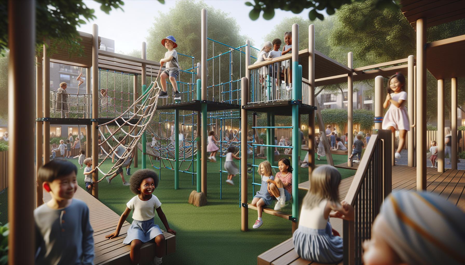 Giochi da Giardino Arrampicata: Strutture Divertenti per Piccoli