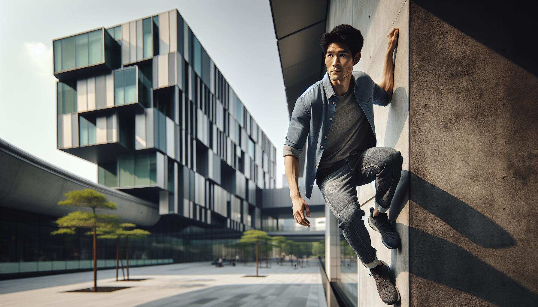 Jeans Arrampicata Uomo: Movimento Libero con Stile Urbano