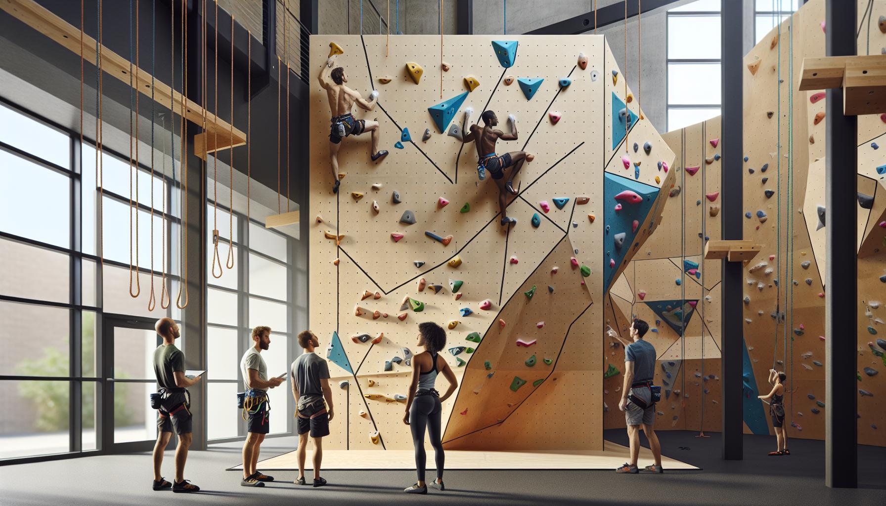 Tende da Parete Arrampicata: Allestimento Innovativo