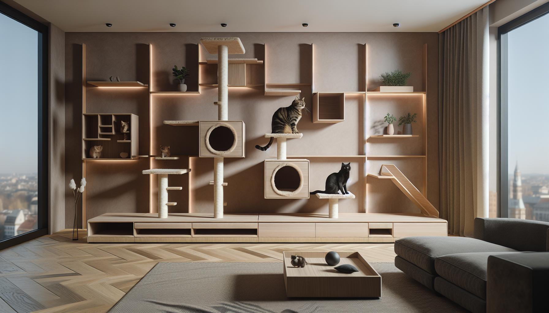 Scegliere la Parete Arrampicata Giusta per il Tuo Gatto