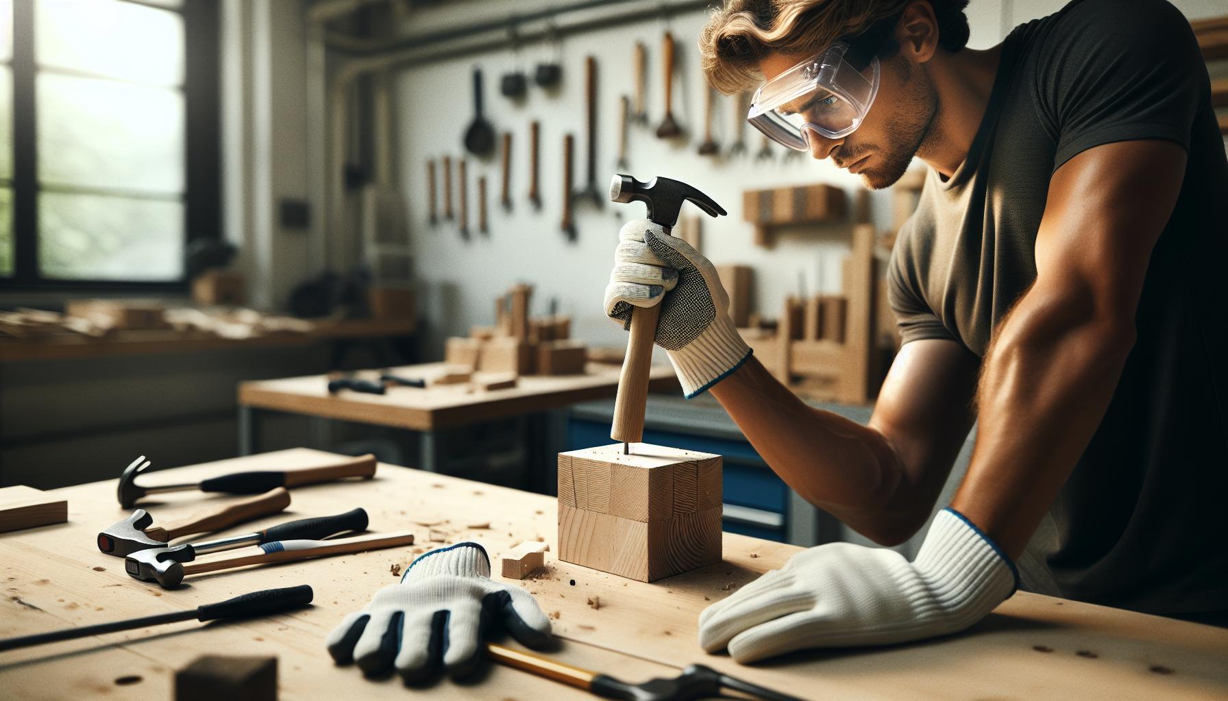 Sicurezza e Precauzioni quando si Usa il Martello