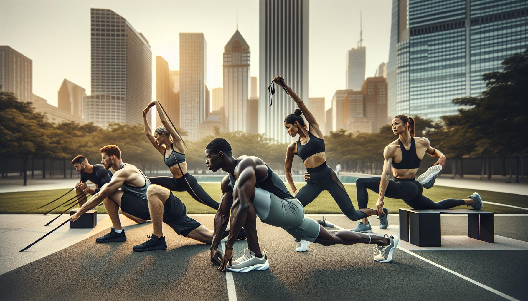Stretching Per Ciclisti: Gambe al Top 4 Stretching avanzato: Tecniche per atleti esperti