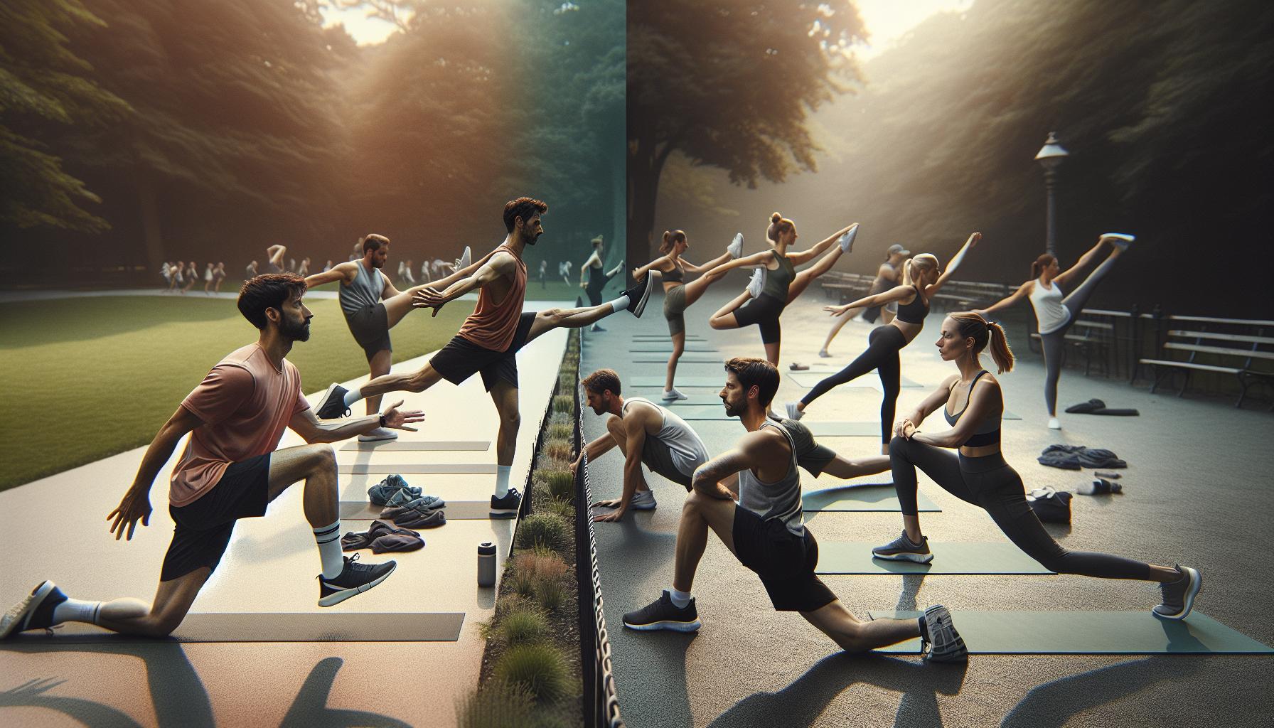 Stretching Dinamico vs. Stretching Statico: Quale Scegliere?