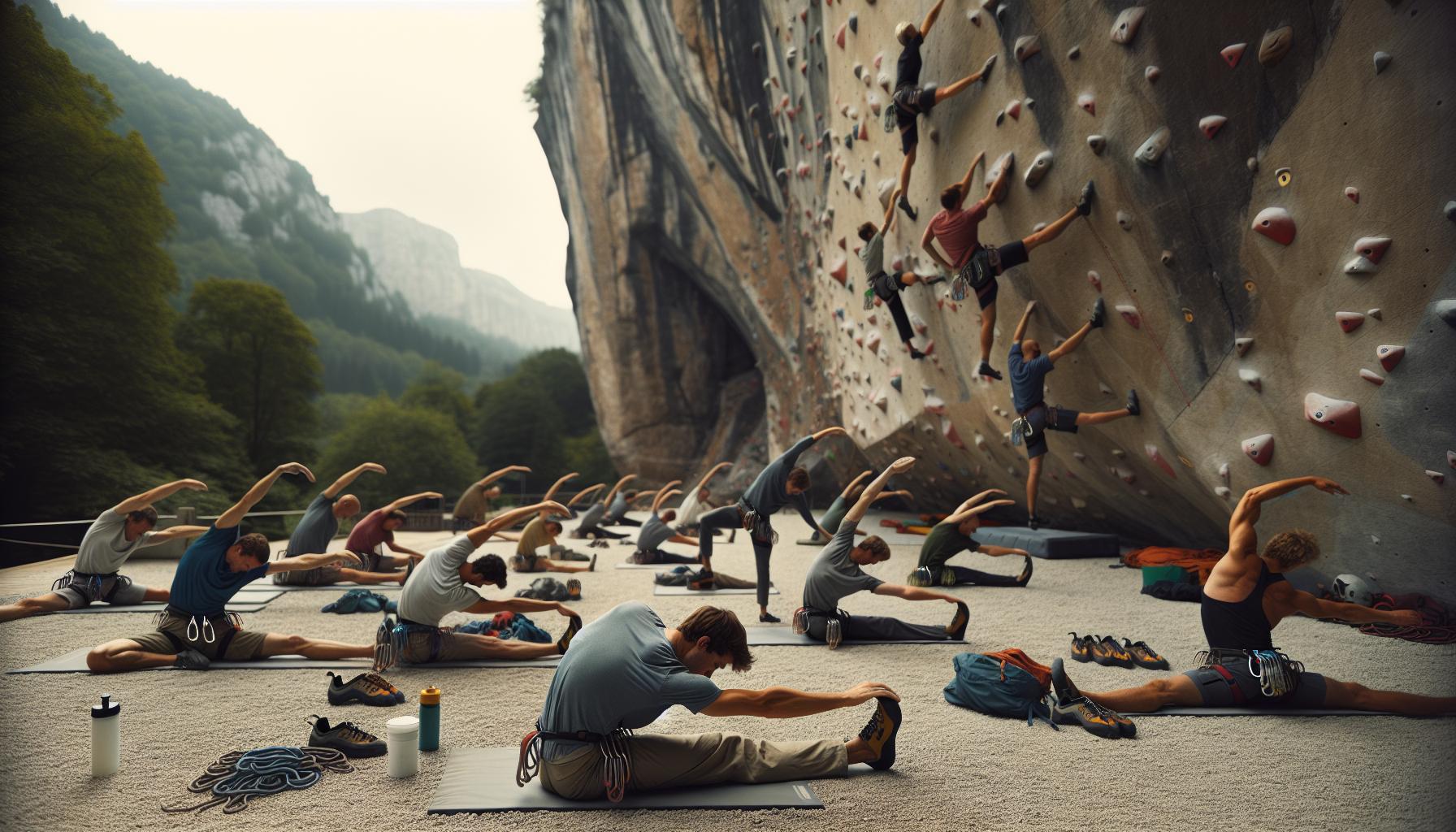 Stretching A Terra: Esercizi Mirati 1 Stretching per il Climbing: Importanza e Benefici