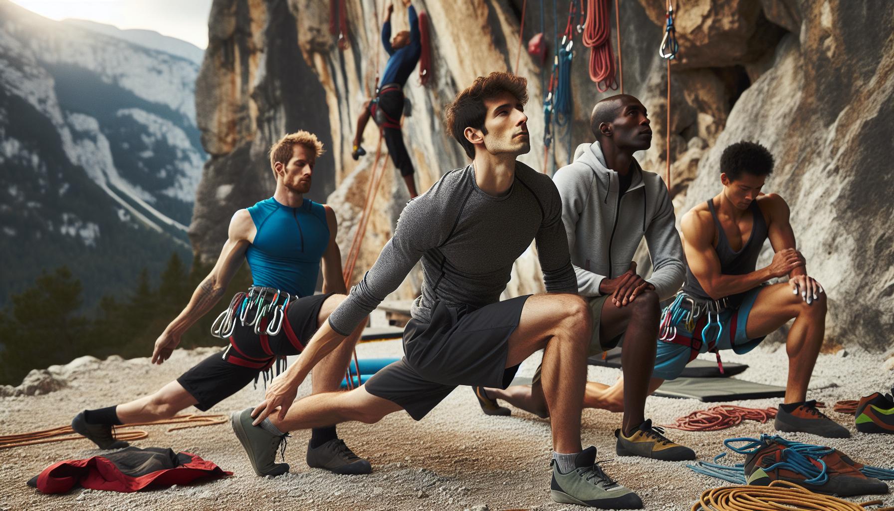 Stretching e Riscaldamento per Arrampicatori