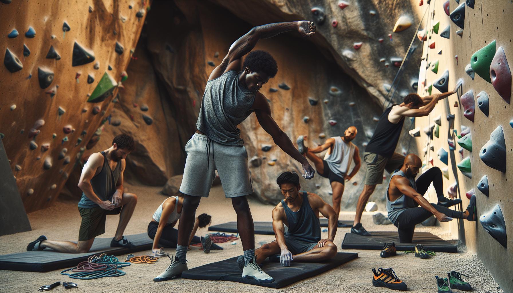 Stretching e Riscaldamento per Climbers