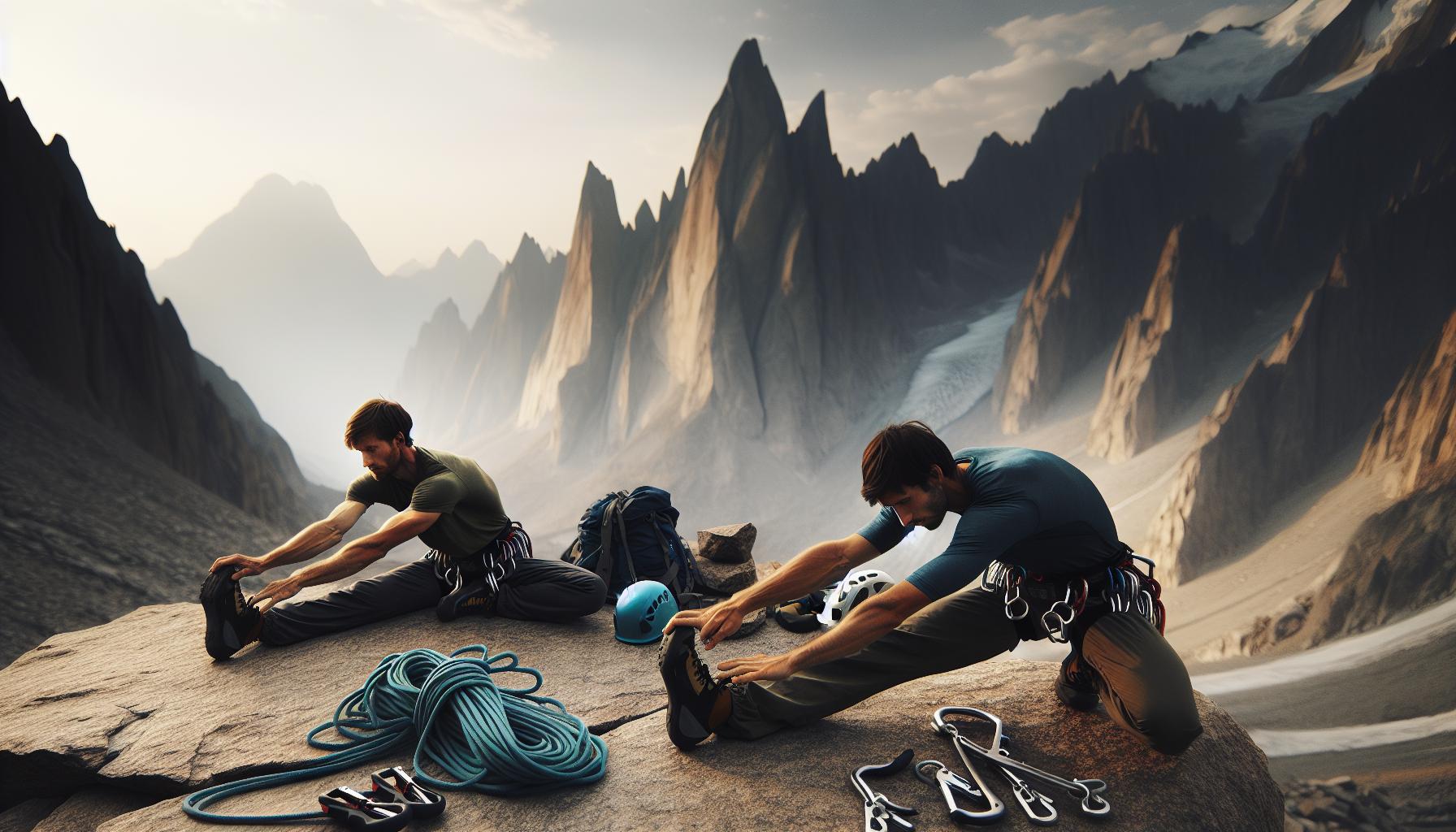 Strettamente Legato: Stretching e Mobilità per Alpinisti