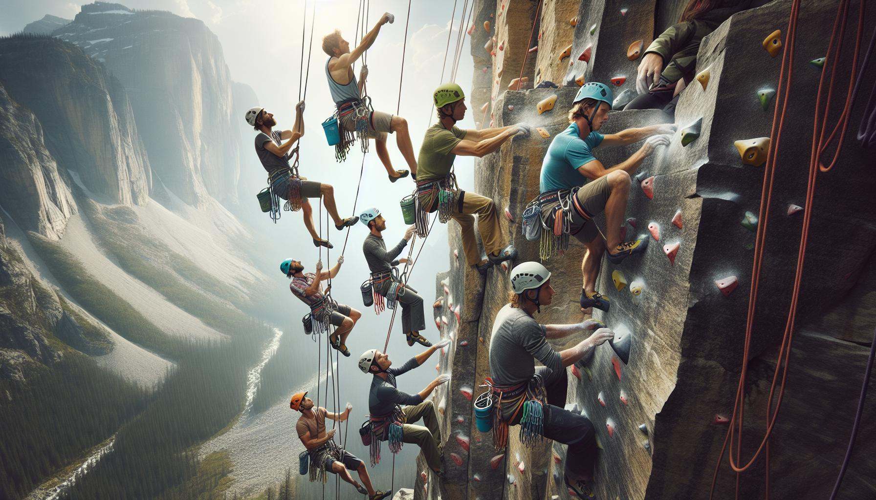 Tecniche di arrampicata su parete esterna: Guida passo passo