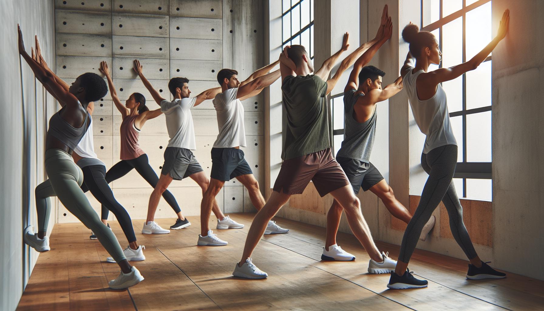 Stretching Al Muro: Semplicità Efficace 2 Tecniche di Stretching per Al Muro: Guida Pratica