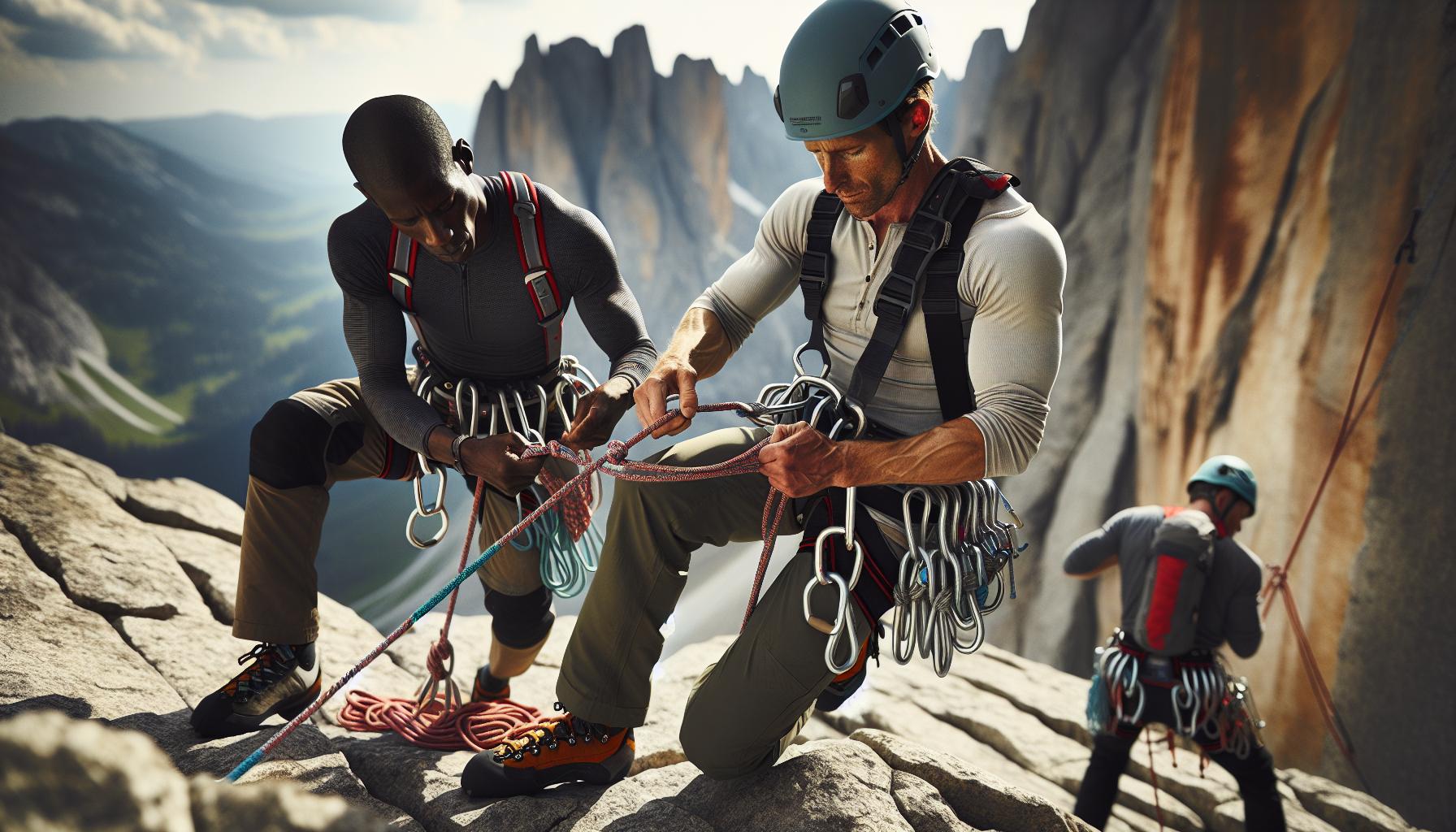 Tecniche di Utilizzo del Cordino in Arrampicata