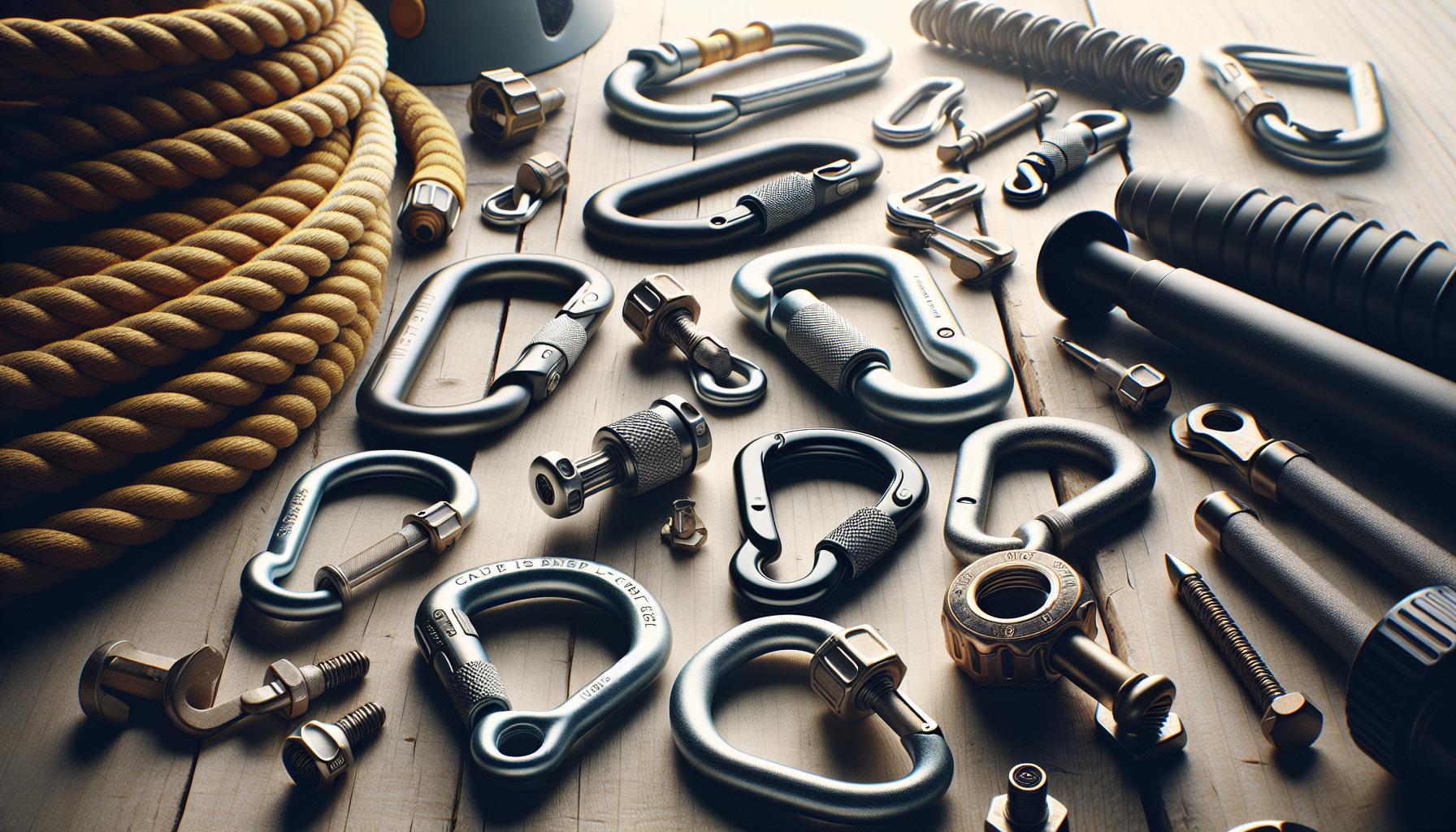 Tipi di Moschettoni: Scegliere Quello Giusto per Te