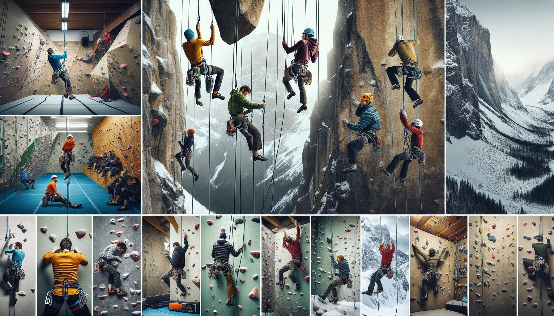 Utilizzo dell'Imbrago per Diverse Discipline di Arrampicata