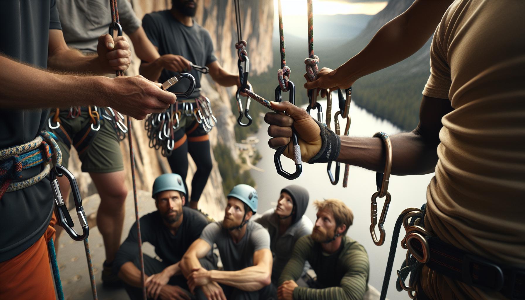 I Vantaggi dei Moschettoni Robusti per Arrampicatori